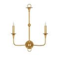 Product Image 8 for Nottaway Gold Large Wall Sconce from Currey & Company