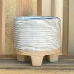 Product Image 5 for Ramos Horizontal Stripe Cachepot, Stoneware from Homart