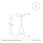 Product Image 6 for Eos Rechargeable Accent Lamp from Arteriors