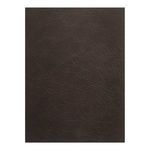 Detail close-up of dark espresso top-grain leather with natural creases and subtle sheen
