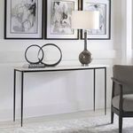 Product Image 6 for Nightfall White Marble Console Table from Uttermost