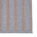 Product Image 5 for Topsail Indoor/ Outdoor Striped Light Blue/ Taupe Rug from Jaipur 