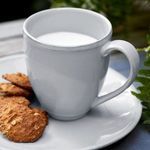 Product Image 2 for Friso Ceramic Stoneware Mug, Set of 6 - White from Costa Nova