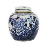 Product Image 5 for Blue & White Mini Jar Flower Blossom from Legend of Asia