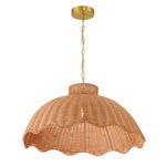 Product Image 5 for Scalloped Serenity Rattan Pendant from Creative Co-Op