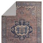Product Image 4 for Barrymore Medallion Blue/ Dark Brown Rug from Jaipur 