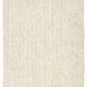 Bluffton Natural Solid Ivory and Blue Rug with heathered jute texture, coastal-inspired soft color blend