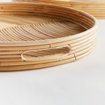 Product Image 4 for Jelani Cane Round Trays, Set Of 2 from Napa Home And Garden