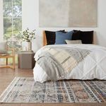 Product Image 7 for Camili Tribal Blue/ Light Orange Rug from Jaipur 