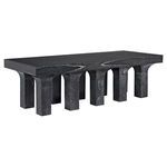Product Image 2 for Santos Cinder Black Coffee Table from Noir