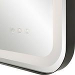 Product Image 8 for Crofton Lighted Black Large Mirror from Uttermost