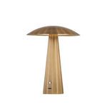 Product Image 1 for Henniker Rechargeable Patina Brass Table Lamp from Hudson Valley