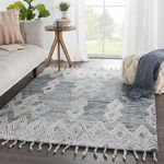Product Image 6 for Mulberry Handmade Geometric Gray/ Ivory Rug By Nikki Chu from Jaipur 