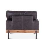 Product Image 6 for Chiavari Distressed Casual Antique Ebony Leather Armchair from World Interiors
