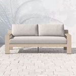 Product Image 3 for Monterey Wooden Outdoor Sofa, Washed Brown from Four Hands