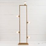 Product Image 8 for Clara Floor Lamp Gold Leaf from Four Hands
