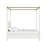 Product Image 3 for Haven Upholstered Canopy Poster Bed from A.R.T. Home Furnishings
