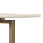 Product Image 1 for Mia Round Dining Table Parchment White from Four Hands