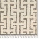 Product Image 4 for Semra Global Hand-Knotted Geometric Cream/ Gray Rug - 6' x 9' from Jaipur 