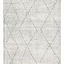 Product Image 1 for Ammil Hand Knotted Trellis Cream/ Black Area Rug from Jaipur 