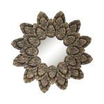 Product Image 1 for Metallic Petal Surround Mirror from Elk Home