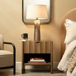 Product Image 5 for Finley Small Fluted Brown Sugar Oak Nightstand from Jamie Young