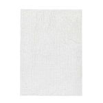 Flat laid throw blanket showcasing full waffle-like textured front surface
