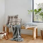 Product Image 2 for Bhujodi Cornflower Blue Throw from Four Hands