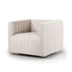 Product Image 1 for Augustine White Swivel Chair from Four Hands