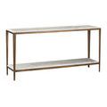 Product Image 1 for Oblique Marble Console Table from Currey & Company