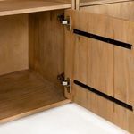 Product Image 27 for Bane Triple Bookshelf with Ladder - Smoked Pine from Four Hands