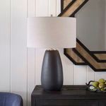 Product Image 4 for Twilight Satin Black Table Lamp from Uttermost