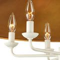 Product Image 2 for Brussels White Chandelier from Currey & Company