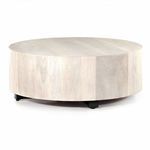 Product Image 12 for Hudson Ashen Walnut Drum Coffee Table from Four Hands