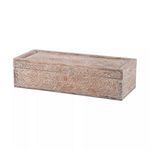 Product Image 1 for Whitewashed Carved Albasia Wood Box from Elk Home