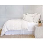 Product Image 4 for Blake Striped Linen Standard Sham - Cream / Grey from Pom Pom at Home
