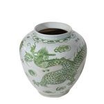 Product Image 6 for Mint Green Dragon Open Top Jar - Small from Legend of Asia