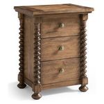 Product Image 1 for Tamarisk 3 Drawer Narrow Nightstand from Johnathan Charles