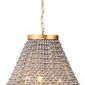 Product Image 4 for Angelou Beaded Cone Chandelier from Jamie Young