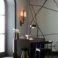 Product Image 8 for Aaron Bronze & Black Steel Lamp from Arteriors