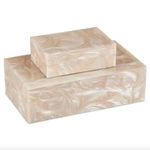 Product Image 2 for Perlas Swirl Box Set of 2 from Currey & Company