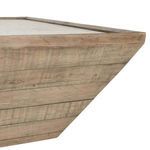 Product Image 3 for Dalton Square Reclaimed Pine Wood Coffee Table from Classic Home Furnishings