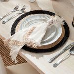 Product Image 4 for Jute Coil Round Placemats, Set Of 8 from Napa Home And Garden
