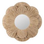 Product Image 1 for Sophie Natural Raffia Round Mirror from Cooper Classics