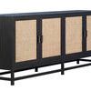 Product Image 4 for George Rattan Black Sideboard from Dovetail Furniture
