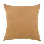 Product Image 2 for Pryce 22" Cotton Linen Blend Throw Pillow, Chestnut Brown from Classic Home Furnishings