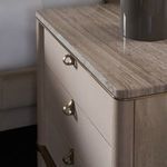Product Image 5 for Balance 3-Drawer Cremini Hardwood Nightstand from Caracole