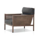 Product Image 3 for Kempsey Leather Accent Chair - Heirloom Black from Four Hands