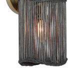 Product Image 4 for Nimes Black Wood-Shade Brass Wall Sconce from Regina Andrew Design