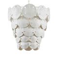 Product Image 8 for Tulum Sugar White Iron Chandelier from Currey & Company